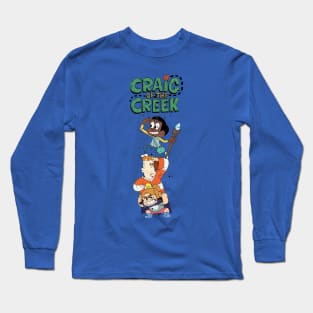 funny cartoon of the Creek Long Sleeve T-Shirt